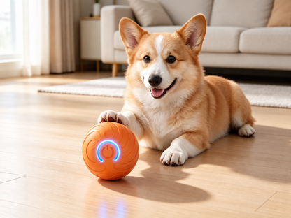 Smart Interactive Bouncing Dog Ball