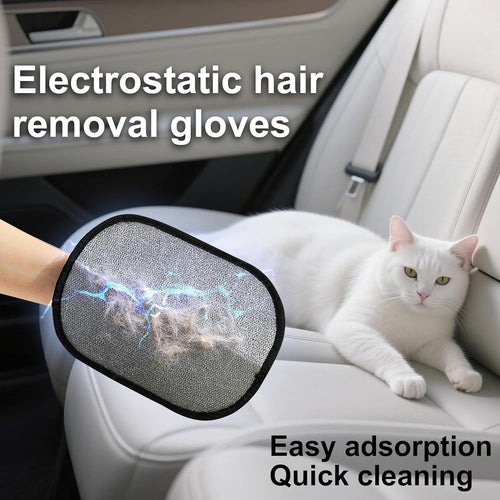 Efficient Pet Hair Removal Gloves – Ideal for Cats and Dogs