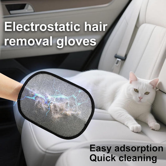 Efficient Pet Hair Removal Gloves – Ideal for Cats and Dogs