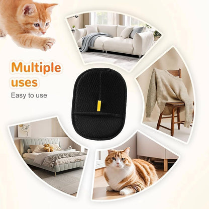 Efficient Pet Hair Removal Gloves – Ideal for Cats and Dogs