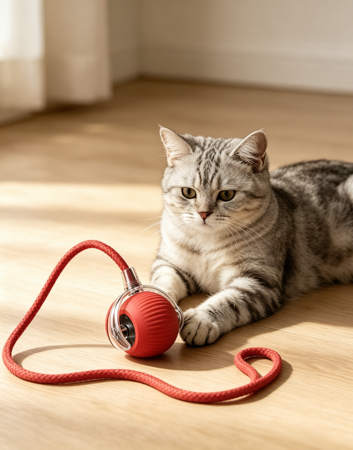 Smart Interactive Rolling Cat Toy Ball
