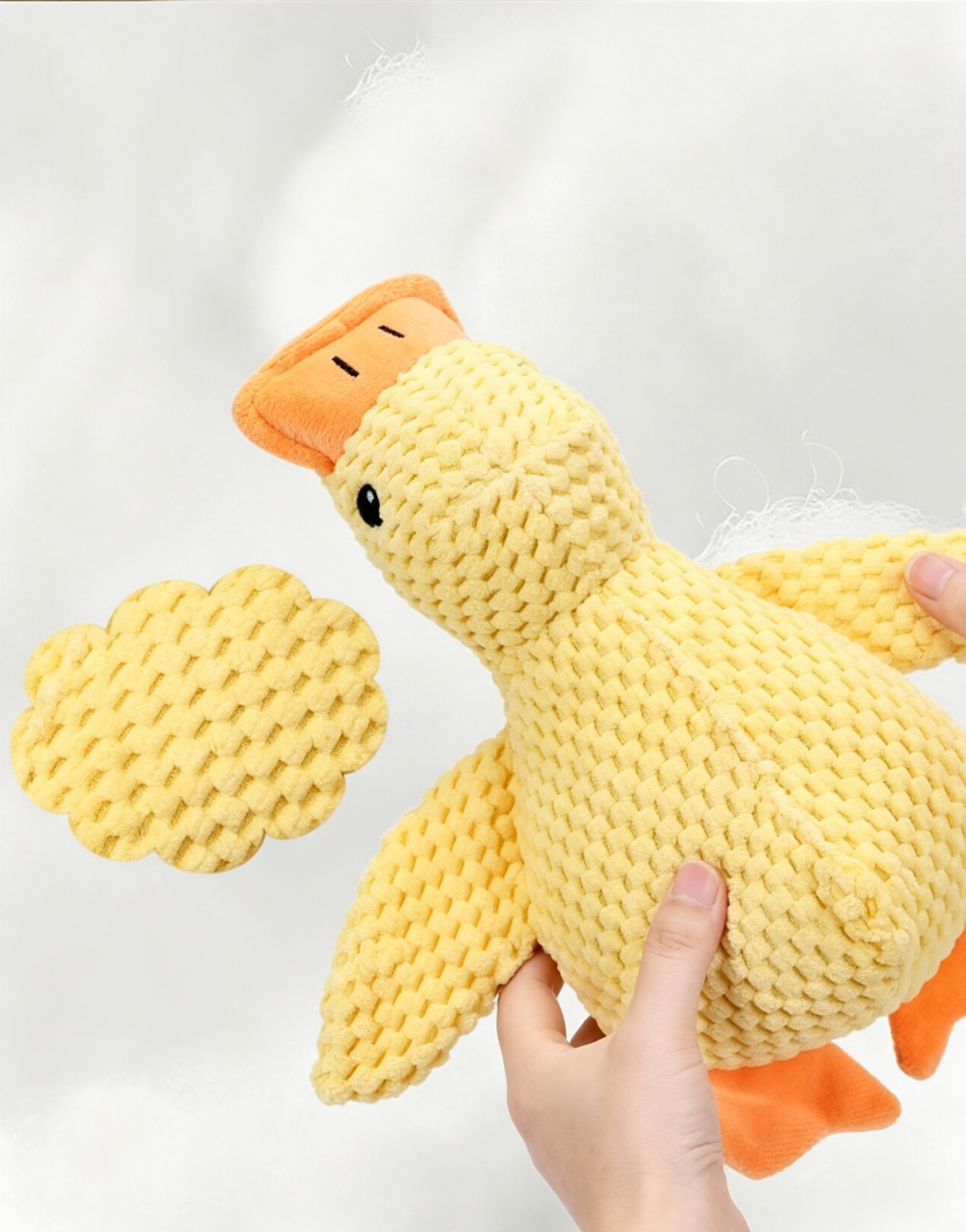 Plush Duck Cat Toy