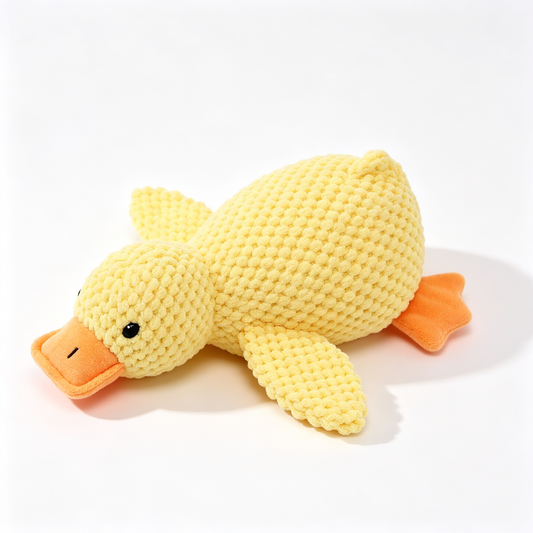 Plush Duck Cat Toy